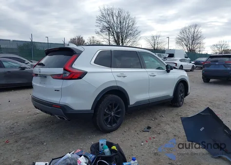 2023 Honda Cr-V Hybrid Sport из США, поврежденный, VIN 7FARS6H5XPE038940